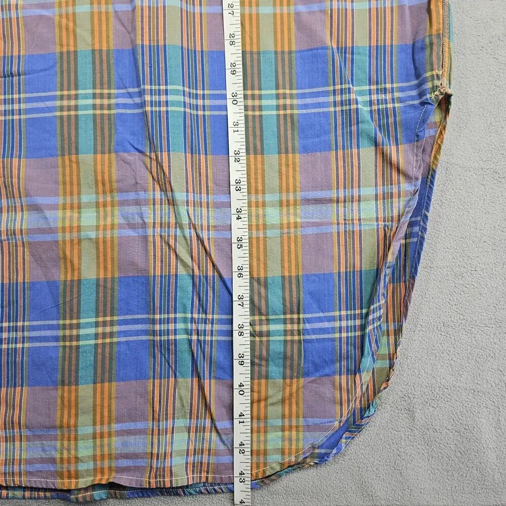 Disney Store Nightgown Winnie The Pooh Piglet Plaid Sleep Shirt OSFM Cottage - Picture 13 of 14